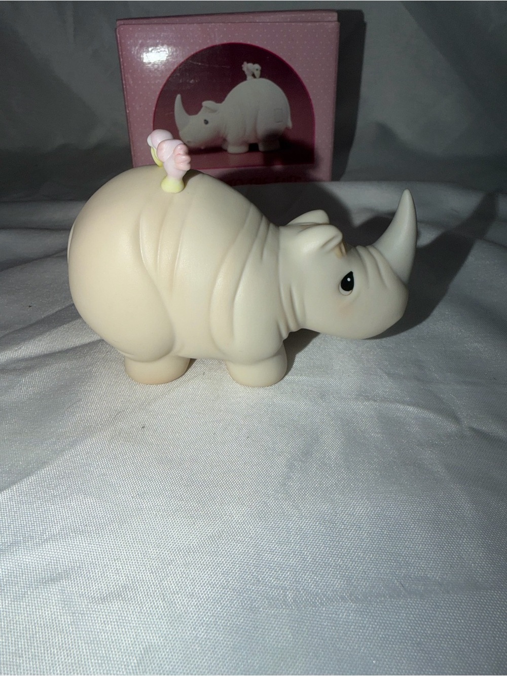 Precious Moments "Friends To The End" Rhino Figurine - 104418 - Vintage 1988 Box - Picture 7 of 13